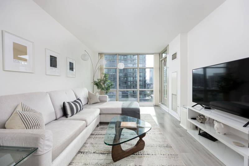 Living room — city view